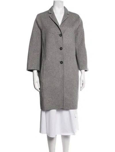 Pre-owned Acne Studios Wool Coat In Grey