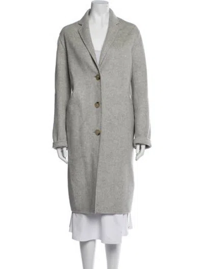 Pre-owned Acne Studios Wool Coat In Grey