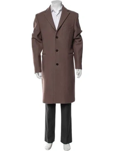 Pre-owned Acne Studios Wool Coat In Neutral