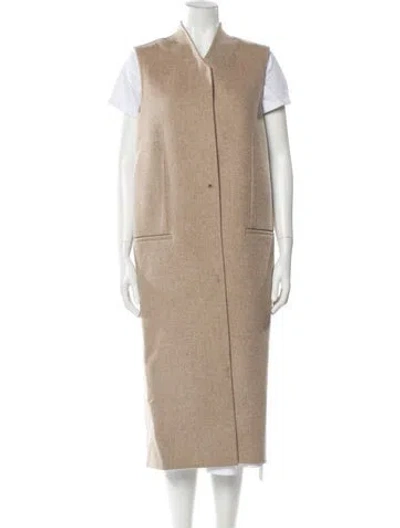Pre-owned Acne Studios Wool Coat In Neutral