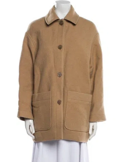 Pre-owned Acne Studios Wool Coat In Neutral