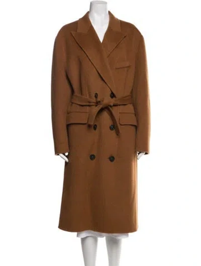 Pre-owned Acne Studios Wool Coat In Orange