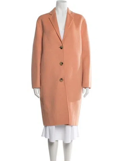 Pre-owned Acne Studios Wool Coat In Pink