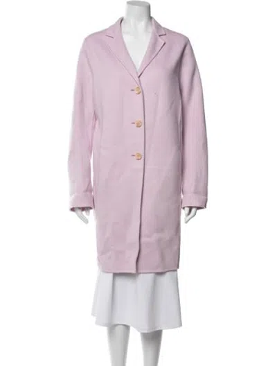 Pre-owned Acne Studios Wool Coat In Pink
