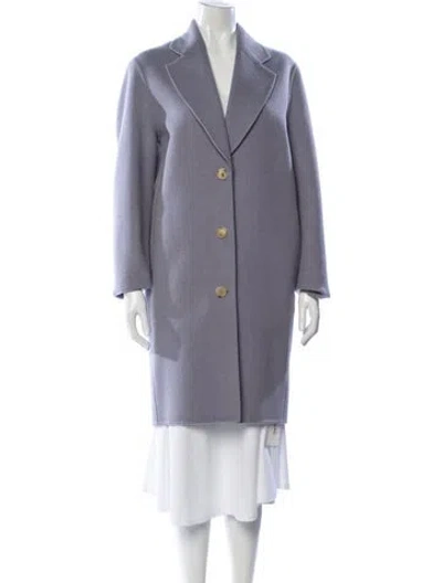 Pre-owned Acne Studios Wool Coat In Purple