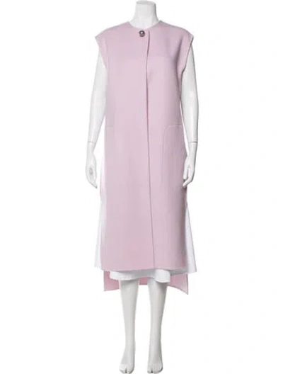 Pre-owned Acne Studios Wool Coat In Purple