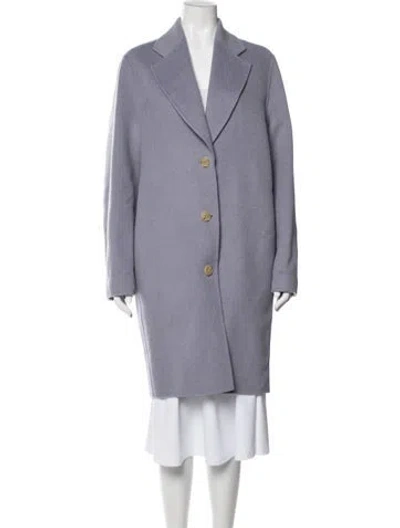 Pre-owned Acne Studios Wool Coat In Purple