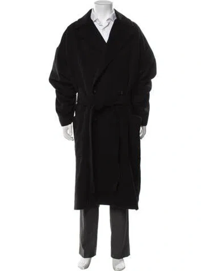 Pre-owned Acne Studios Wool Coat W/ Tags In Black