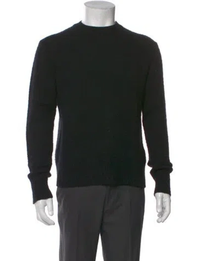Pre-owned Acne Studios Wool Crew Neck Pullover In Black