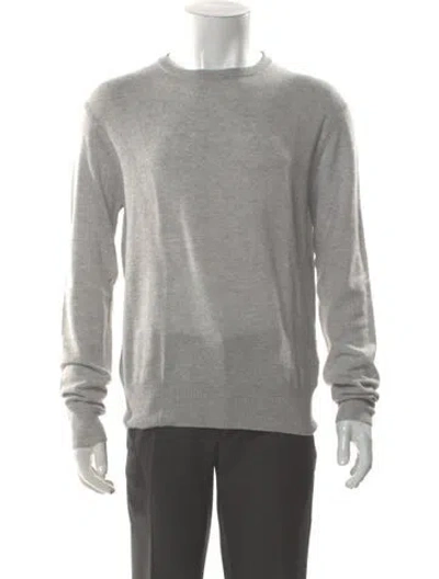 Pre-owned Acne Studios Wool Crew Neck Pullover In Gray