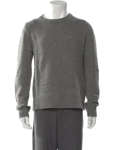 Pre-owned Acne Studios Wool Crew Neck Pullover In Gray
