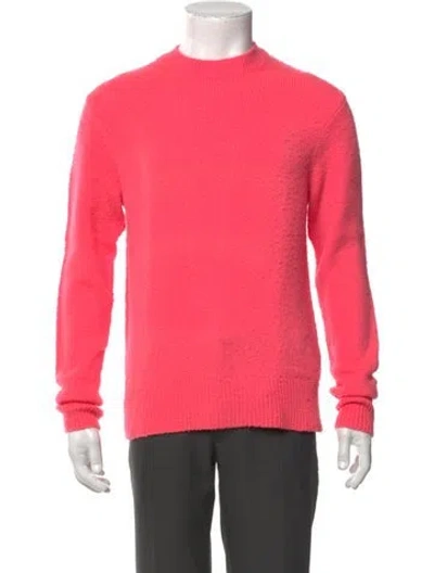 Pre-owned Acne Studios Wool Crew Neck Pullover In Pink