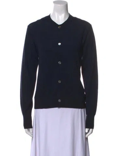 Pre-owned Acne Studios Wool Crew Neck Sweater In Black