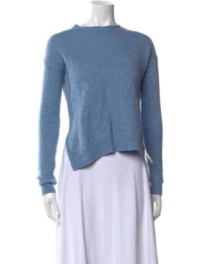 Pre-owned Acne Studios Wool Crew Neck Sweater In Blue