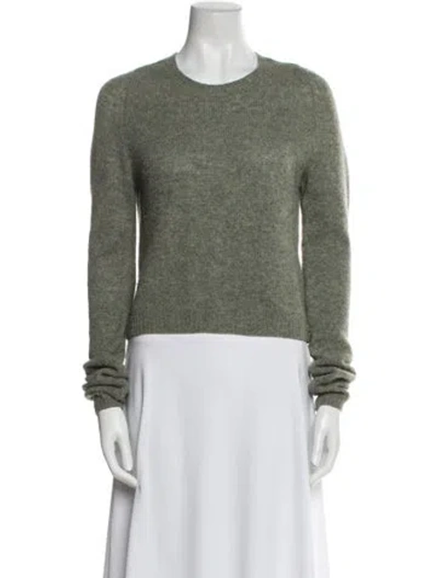 Pre-owned Acne Studios Wool Crew Neck Sweater In Gray