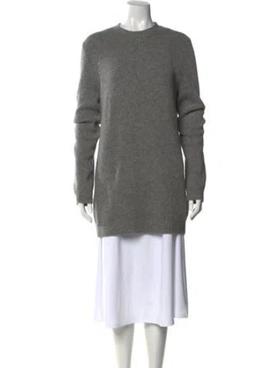 Pre-owned Acne Studios Wool Crew Neck Sweater In Gray