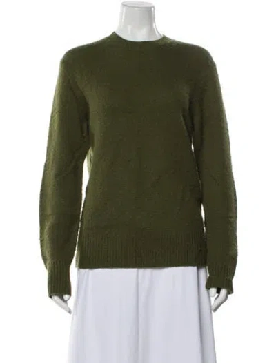 Pre-owned Acne Studios Wool Crew Neck Sweater In Green