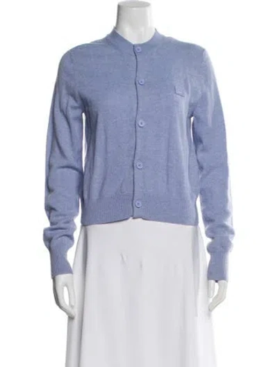 Pre-owned Acne Studios Wool Crew Neck Sweater In Multi