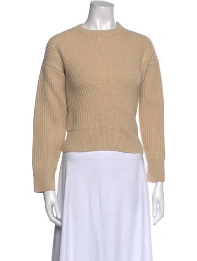 Pre-owned Acne Studios Wool Crew Neck Sweater In Neutral