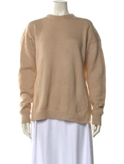 Pre-owned Acne Studios Wool Crew Neck Sweater In Neutral