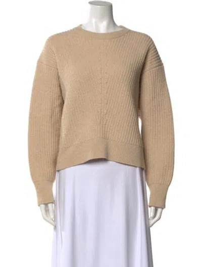 Pre-owned Acne Studios Wool Crew Neck Sweater In Neutral