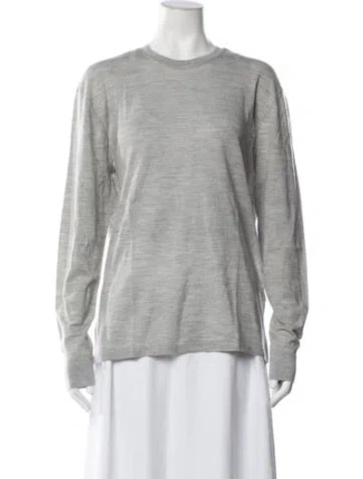 Pre-owned Acne Studios Wool Crew Neck Sweater W/ Tags In Blue