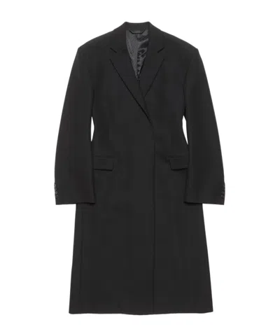ACNE STUDIOS WOOL DOUBLE-BREASTED COAT