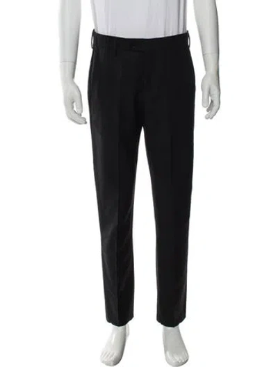 Pre-owned Acne Studios Wool Dress Pants In Black