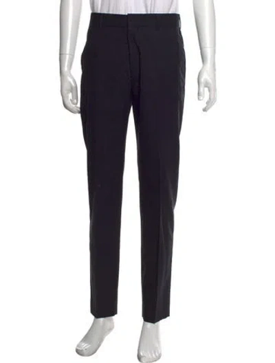 Pre-owned Acne Studios Wool Dress Pants In Black
