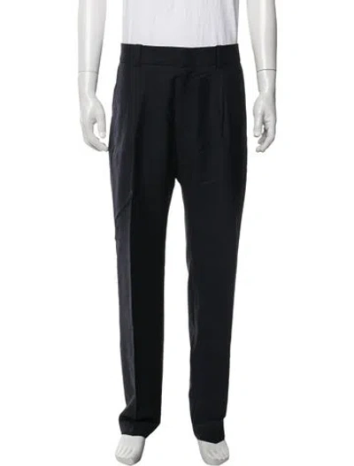 Pre-owned Acne Studios Wool Dress Pants In Black