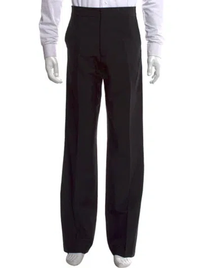 Pre-owned Acne Studios Wool Dress Pants In Black