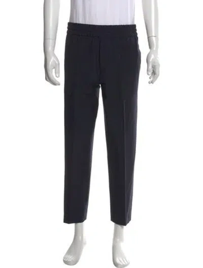 Pre-owned Acne Studios Wool Dress Pants In Blue