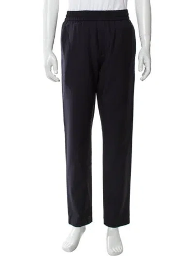 Pre-owned Acne Studios Wool Dress Pants In Blue