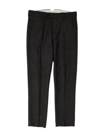 Pre-owned Acne Studios Wool Dress Pants In Blue