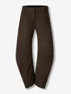 Acne Studios Women Tailored Trousers In Brown