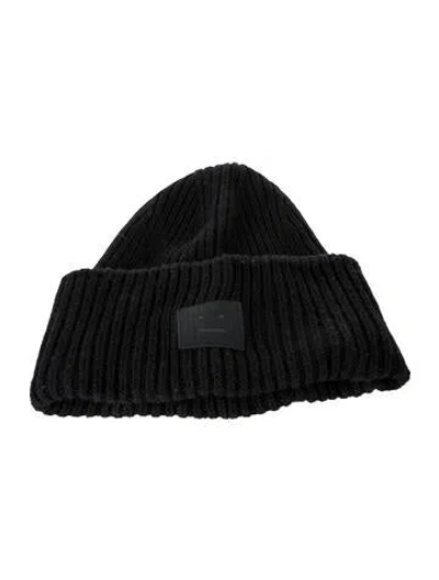 Pre-owned Acne Studios Wool Fedora Hat In Black