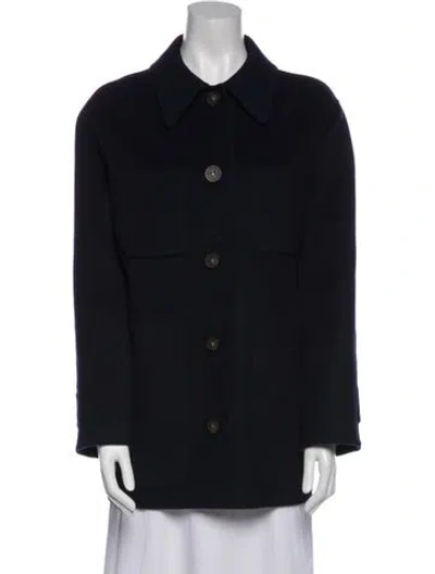 Pre-owned Acne Studios Wool Jacket In Blue