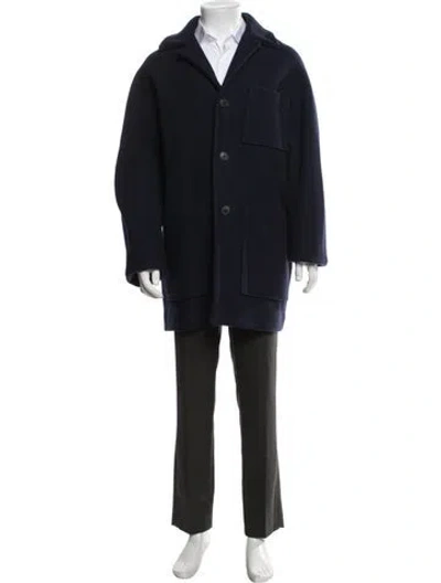 Pre-owned Acne Studios Wool Jacket In Blue