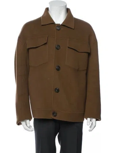 Pre-owned Acne Studios Wool Jacket In Brown