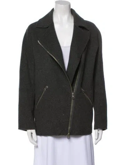 Pre-owned Acne Studios Wool Jacket In Gray