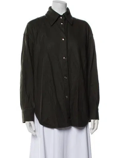 Pre-owned Acne Studios Wool Jacket In Green