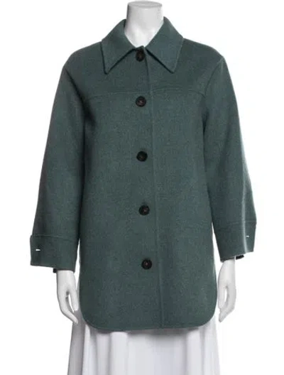 Pre-owned Acne Studios Wool Jacket In Green