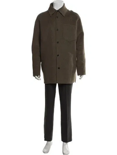 Pre-owned Acne Studios Wool Jacket In Green