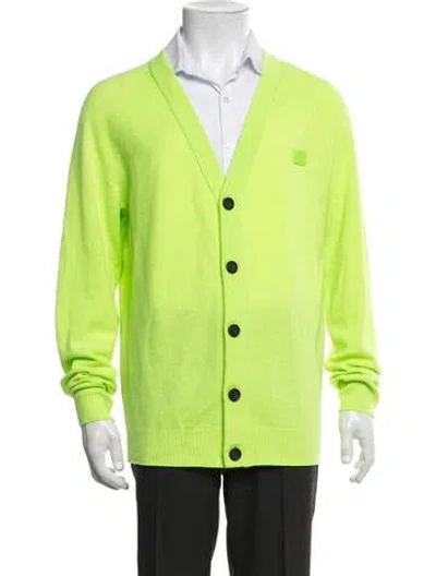 Pre-owned Acne Studios Wool Jacket In Green