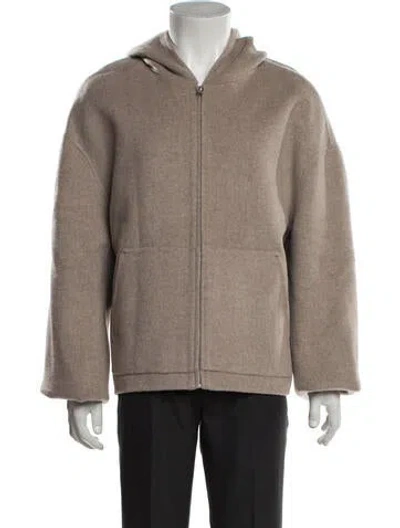 Pre-owned Acne Studios Wool Jacket In Neutrals