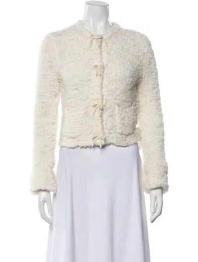 Pre-owned Acne Studios Wool Jacket In Neutrals