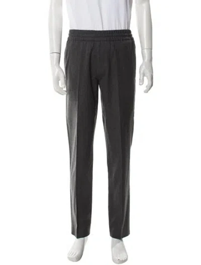 Pre-owned Acne Studios Wool Joggers In Gray