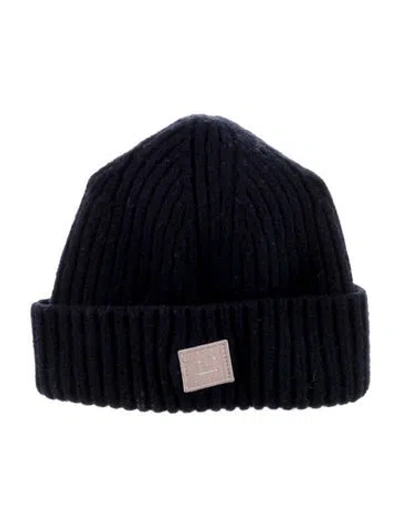 Pre-owned Acne Studios Wool Knit Beanie In Blue