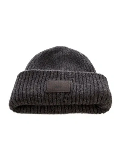 Pre-owned Acne Studios Wool Knit Beanie In Brown