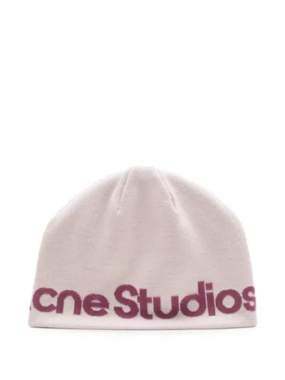 Acne Studios Wool Knit Beanie In Multi